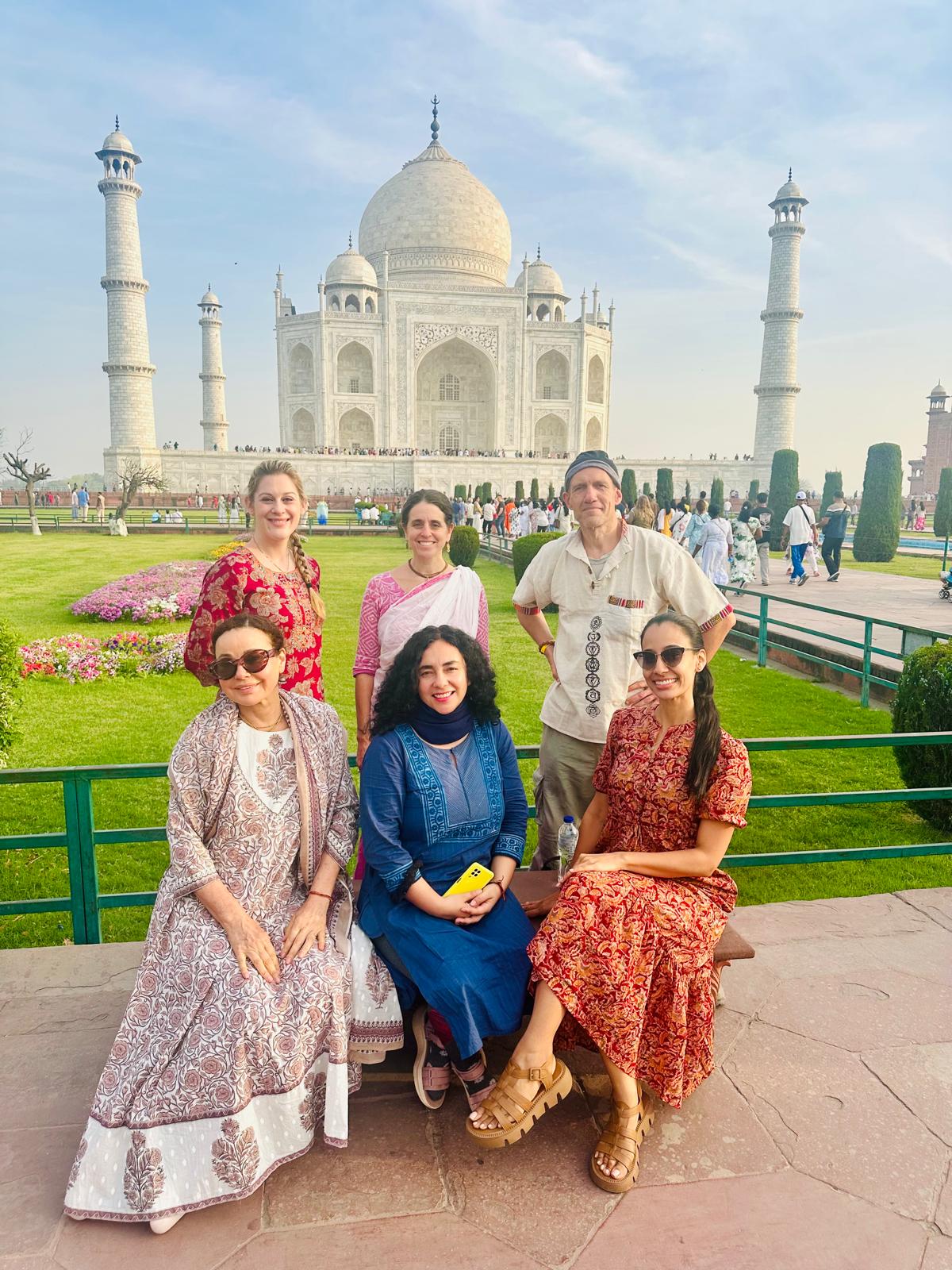 India pilgrimage moment 1